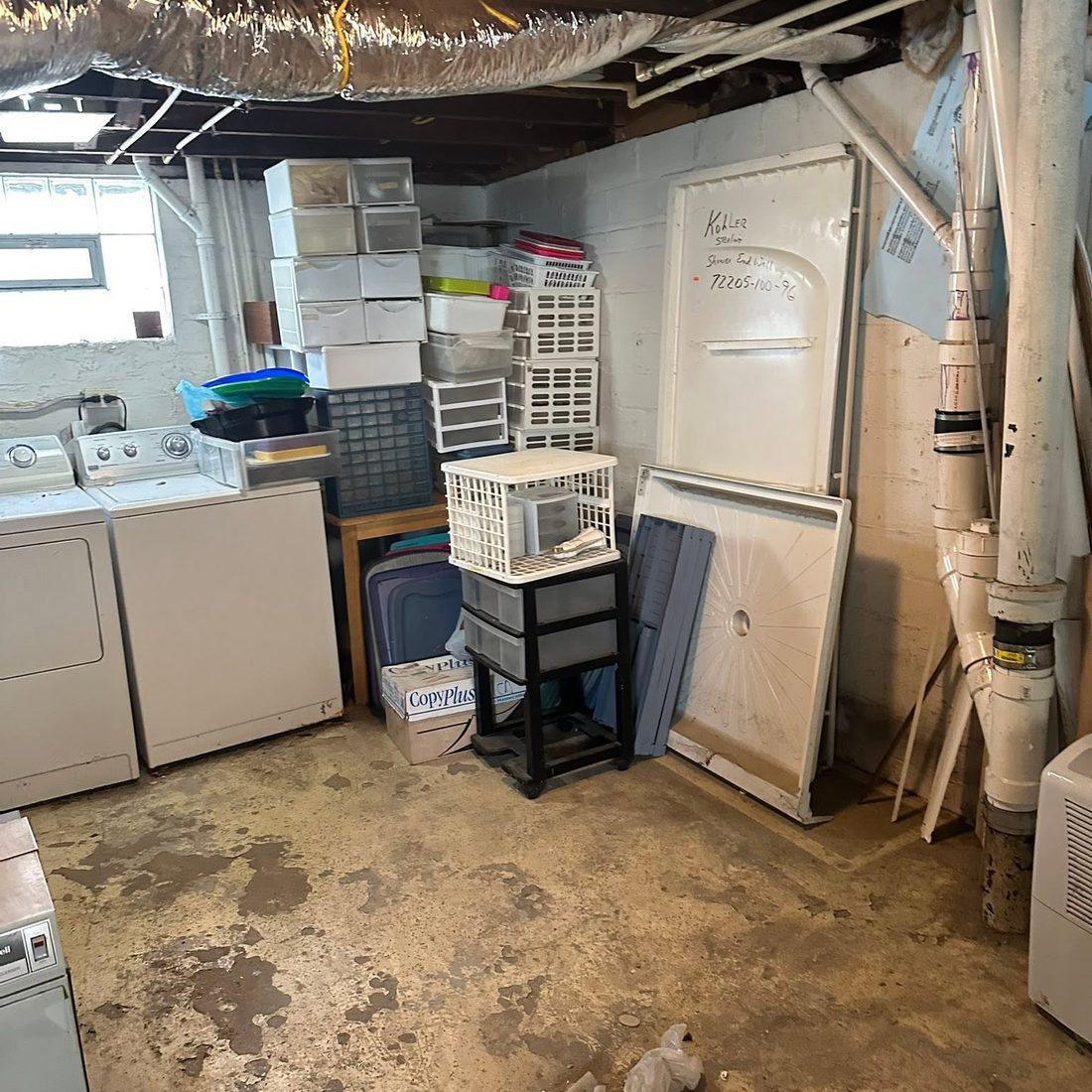 Basement Cleanout in Stark County, OH before